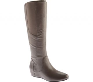 Womens Enzo Angiolini Deanja   Dark Grey Leather Boots