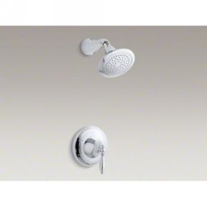 Kohler K T313 4M CP Finial Traditional One Handle Shower Only Faucet Trim Kit