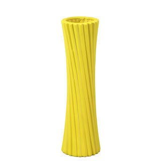 Yellow Ceramic Vase (YellowDimensions 18 inches high x 5.5 inches wide  CeramicColor YellowDimensions 18 inches high x 5.5 inches wide )