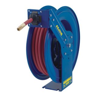 Coxreels Heavy Duty Safety Air/Water Hose Reel with Hose   3/4in. x 50ft.,