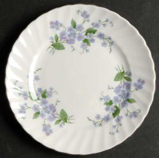 Adderley Forget Me Not/Sweet Forget Me Not Bread & Butter Plate, Fine China Dinn
