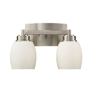 ELK Lighting Northport 2 Light Bathroom Vanity Light 17101/2   13W in. Satin