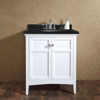 Ove Decors Campo 30 inch White Single bowl Bathroom Vanity