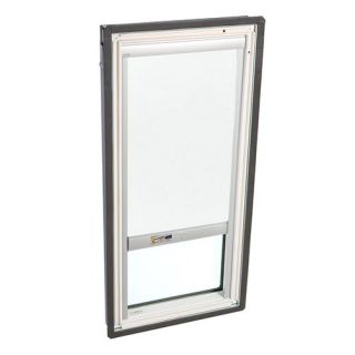 Velux FS C06 2005RS00 Skylight, 21 x 453/4 Fixed DeckMounted w/Tempered LowE3 Glass amp; Solar Powered Light Filtering Blind