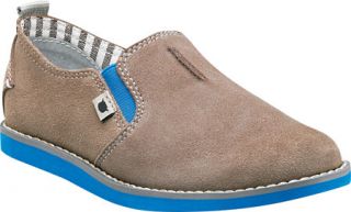 Boys Florsheim Hifi Plain Slip Jr.   Tan Suede Casual Shoes