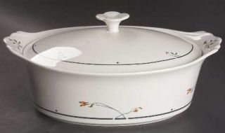 Gorham Ariana 1.75 Quart Oval Covered Casserole, Fine China Dinnerware   Town&Co