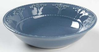 Athena Normandy Blue Soup/Cereal Bowl, Fine China Dinnerware   All Blue