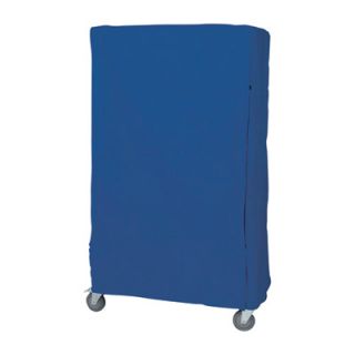 Quantum Wire Cart Cover   24in.W x 60in.L x 63in.H, Blue Nylon, Velcro Closure,