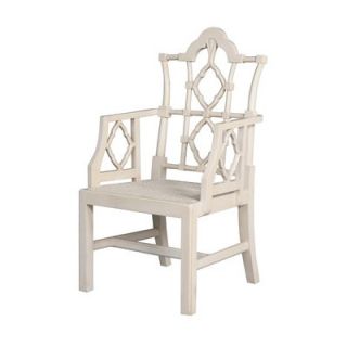 Furniture Classics LTD Italian Arm Chair 1332 Finish Handpainted Vanilla
