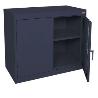 Sandusky Desk Height Cabinet EA11361830 Finish Navy Blue