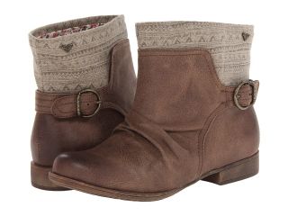 Roxy Quinn Womens Pull on Boots (Brown)