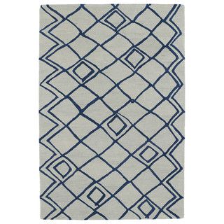 Hand tufted Utopia Lucca Ivory Wool Rug (4 X 6)