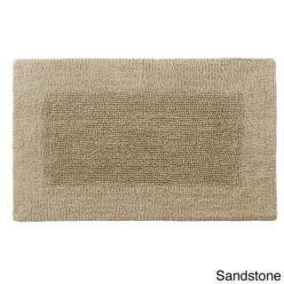 Reversible Solid Egyptian Cotton And Bamboo Bath Rug Collection