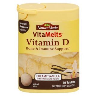 Nature Made Vitamelts Vitamin D Tablets   60 Count