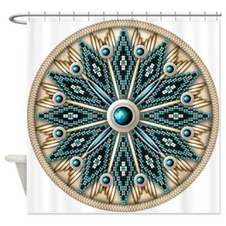  Native American Rosette 08 Shower Curtain  Use code FREECART at Checkout