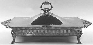 Wallace Baroque (Silverplate,Hollowware,Older) Bake and Serve Buffet Dish with L