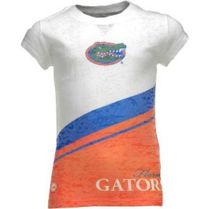 Florida Gators Level Wear NCAA Girls Cheer Stripe T Shirt