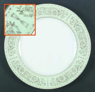 Wentworth Regency Green (Imperial Wentworth Bckst) Dinner Plate, Fine China Dinn