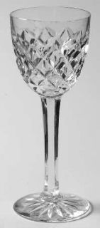 Kosta Boda Rut/Majestic Cordial Glass   Cut Diamond Design On Bowl, Cut Foot