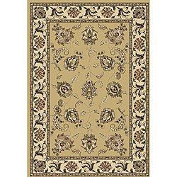 Anoosha Kashan Beige Rug (311 X 53) (BeigePattern OrientalTip We recommend the use of a non skid pad to keep the rug in place on smooth surfaces.All rug sizes are approximate. Due to the difference of monitor colors, some rug colors may vary slightly. O