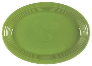 Homer Laughlin  Fiesta Shamrock Green 13 Oval Serving Platter, Fine China Dinne