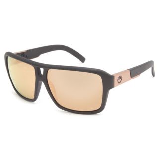 The Jam Sunglasses Matte Black/Rose Gold Ion One Size For Men 240536149