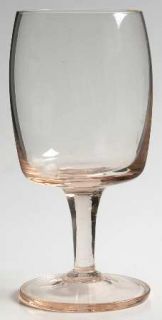 Gorham Accent Peach Water Goblet   Stem #1551, Peach