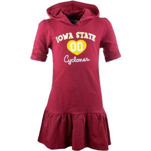 Iowa State Cyclones NCAA Girls Drop Waist Hooded Dress