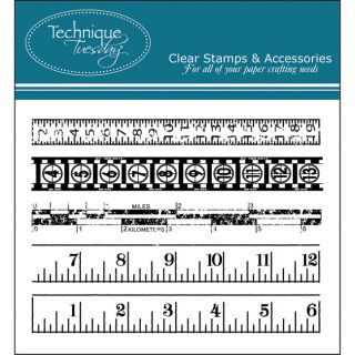 Technique Tuesday Measure Up Clear Stamps