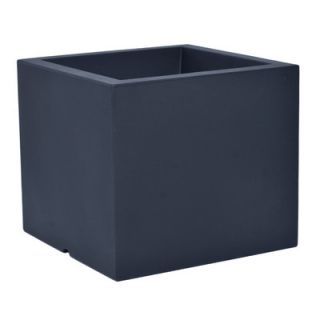 Serralunga Cubotti Planter LUN1021 Size 35 H x 14.5 W x 14.5 D, Color Ic