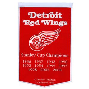 Detroit Red Wings Dynasty Banner