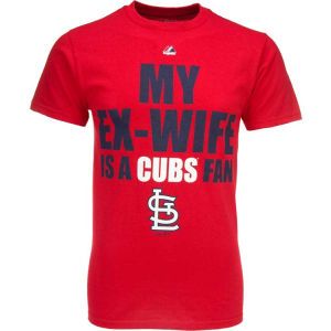 St. Louis Cardinals Majestic MLB Ex Wife T Shirt