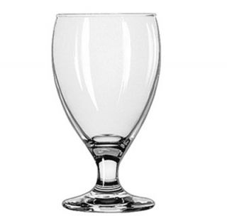 Libbey Glass 10.5 oz Teardrop Goblet Glass   Safedge Rim & Foot Guarantee