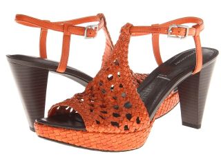 Rockport Audry Quarter Strap Woven Womens Sandals (Orange)