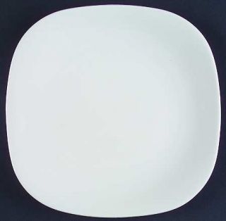 Langenthal Transition Salad Plate, Fine China Dinnerware   White, Square Shape,