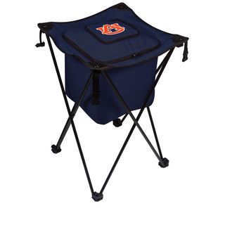 Picnic Time Auburn University Tigers Sidekick Portable Cooler (Navy/SlateMaterials Polyester; PVC liner and drainage spout; steel frameDimensions Opened 18.5 inches Long x 18.5 inches Wide x 27.8 inches HighDimensions Closed 8 inches Long x 8 inches Wi