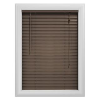 Bali Essentials 1 Aluminum Horizontal Blind   Char Brown(30x72)