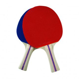 Franklin Sports 2 Player Table Tennis Paddle Set (Blue, RedDimensions 11 in. x 7 in. x 2 in.Weight 2 )