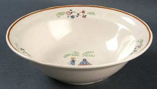 Newcor Heirloom Coupe Cereal Bowl, Fine China Dinnerware   Stoneware,Flowers & P