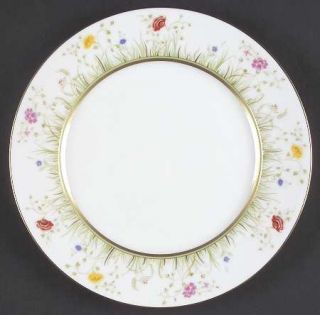 Haviland Floralies Salad Plate, Fine China Dinnerware   H&Co, Pink,Yellow Flower