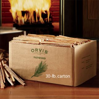 Orvis Fatwood / Only 30 lb. Carton