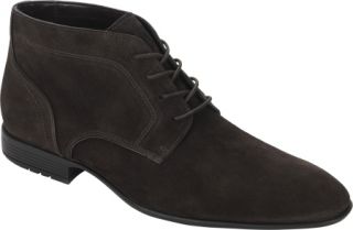 Mens Rockport Dialed In Chukka Boot   Bitter Chocolate Suede Boots