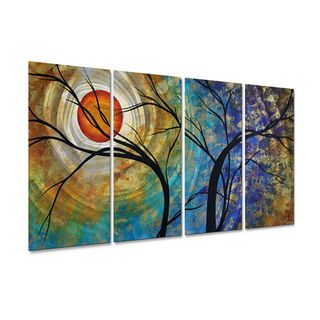 Megan Duncanson Radiant Joy Metal Wall Sculpture (LargeDimensions 23.5 inches high x 51 inches wide )