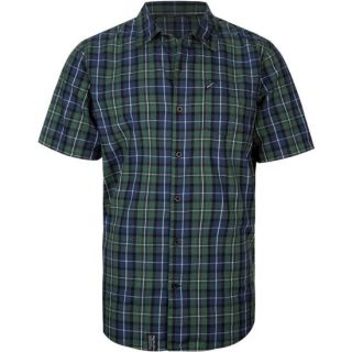 Core Collection Plaid Mens Shirt Navy In Sizes Large, Medium, X Large For M