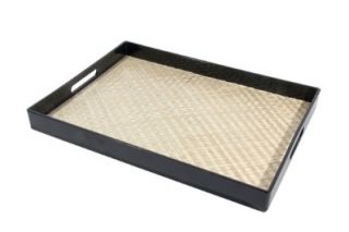Town Food Service Room Service Tray, With Black Plastic Frame