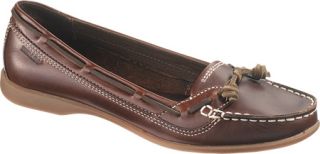 Womens Sebago Felucca Lace   Brown Oiled Waxy Leather Casual Shoes