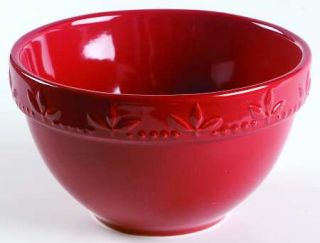 Signature Sorrento Ruby 6 All Purpose (Cereal) Bowl, Fine China Dinnerware   Ru