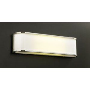 PLC Lighting PLC 1012 PC Torrel Bath Vanity Light / 2 Light fluorescent 24W