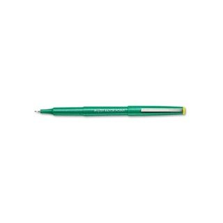 Pilot Razor point Porous Stick Pens With Green Ink (pack Of 12) (GreenQuantity DozenPocket Clip YesBox dimensions 5.5 inches high x 2.438 inches wide x 1 inch deep Model PIL11010 )