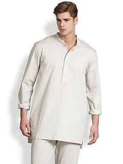 Hanro Nuno Button Front Shirt   Grey